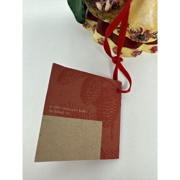 Christopher Radko Woodland Winds Nana Leaf Enchanting Friends Ornament - Picture 4 of 8